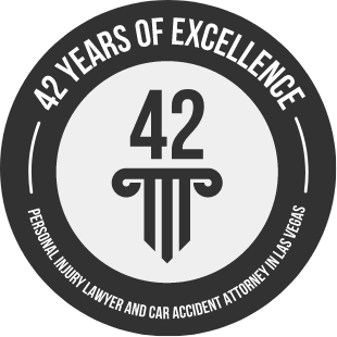 42 Years Of Excellence Badge