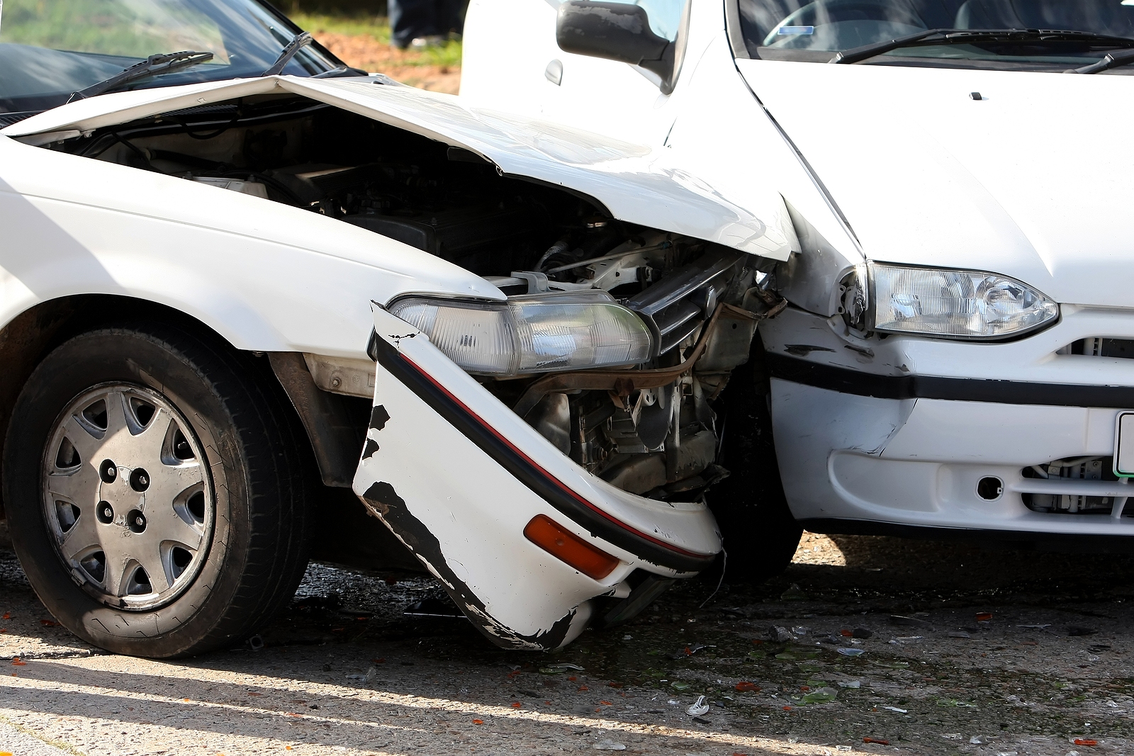 las vegas two-car collision