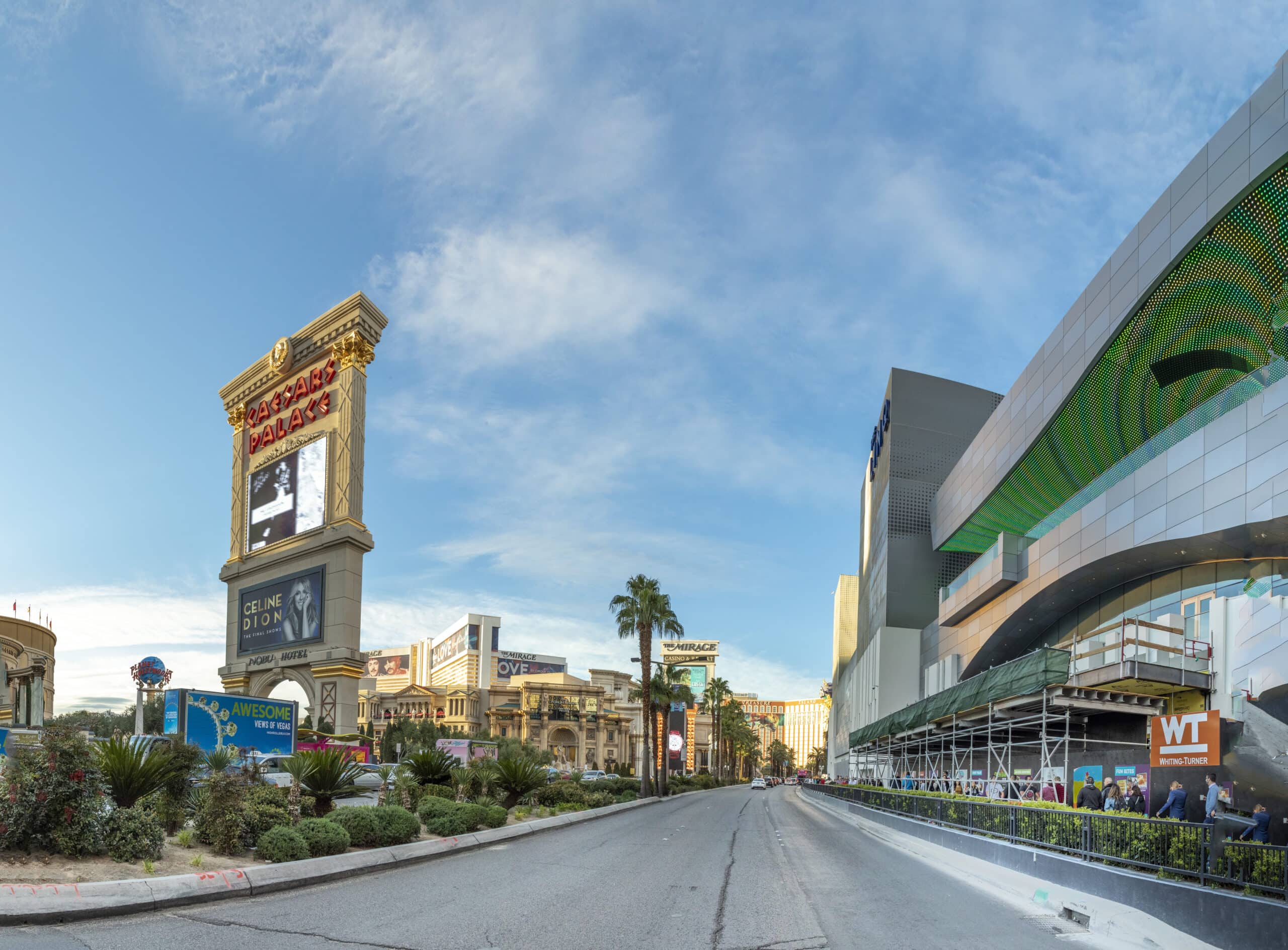 caesers palace on the las vegas strip
