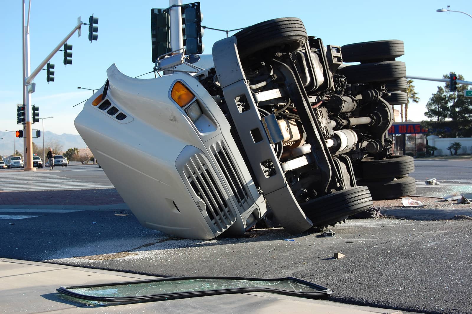 Impaired Truck Driver Kills Passenger on Nevada Highway Near Las Vegas