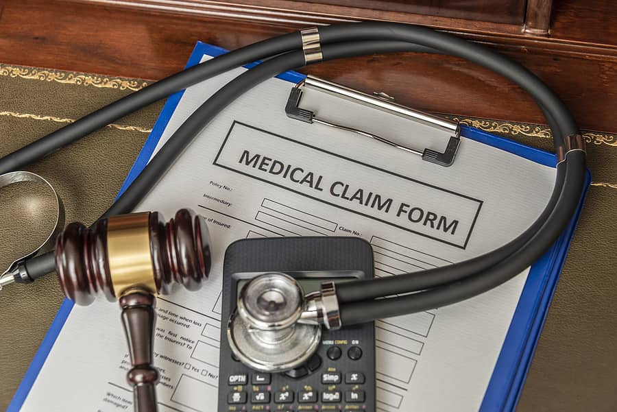 Patient medical claim form for Nevada workers compensation