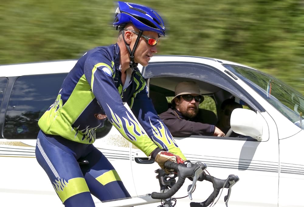 Vehicles Overtaking Bicyclists